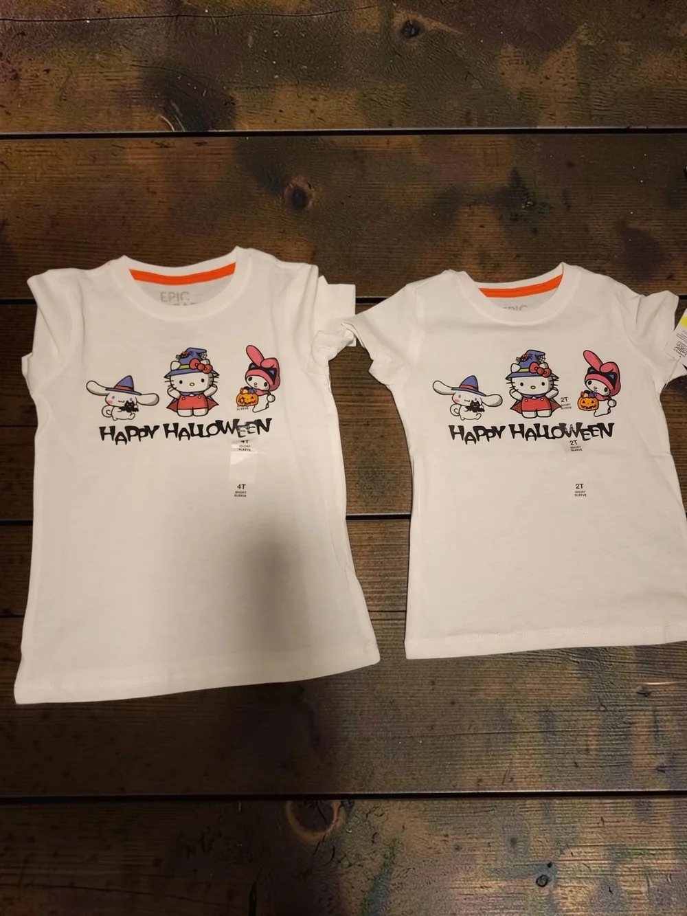 Hello Kitty Halloween White Kids T-Shirt - 2T